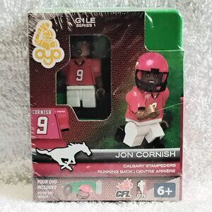 Sealed 3/$25 2014 CFL Jon Cornish Mini Figure G1LE Series 1 by OYO Sports!!
